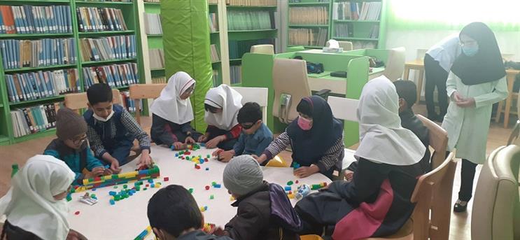 بازی در بخش نابینایان